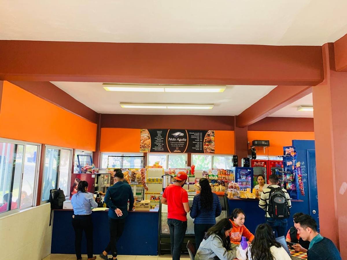 Cafetería escolar atendida por GRUPO CALROD en Querétaro